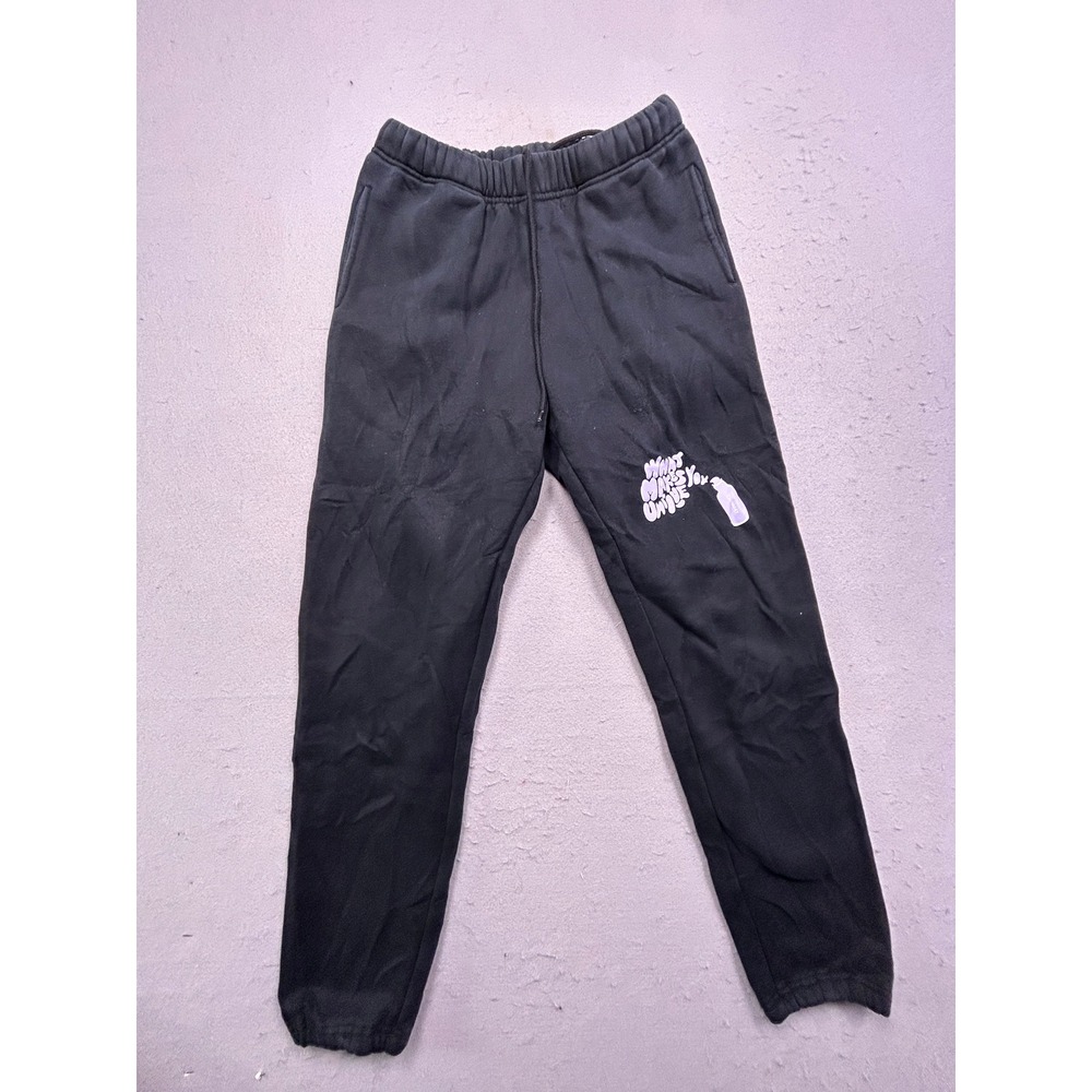Curology The Mayfair Group Sweatpants Cotton Blend Black S/M Unisex